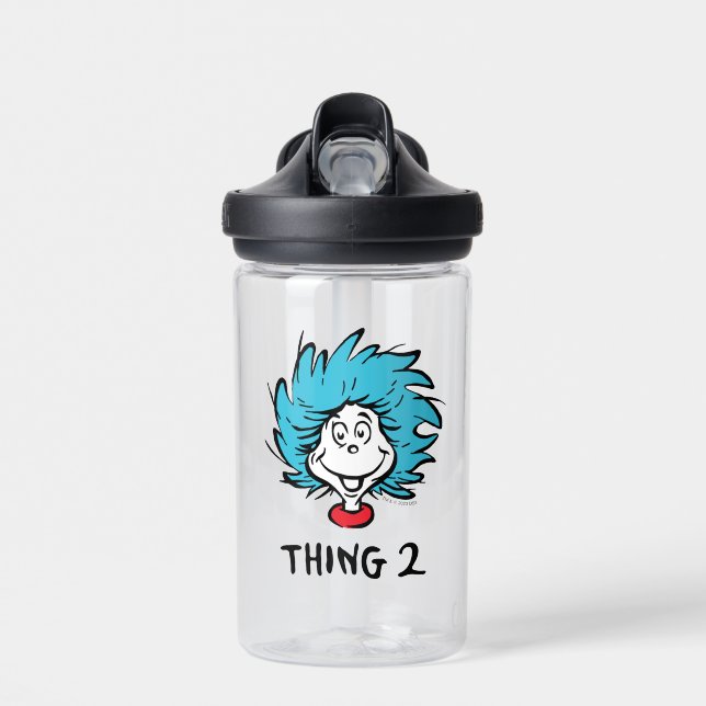 Cat in the Hat | Thing Two Water Bottle (Front)