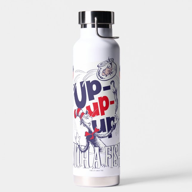 Cat In the Hat | Up-Up-Up With A Fish Water Bottle (Left)