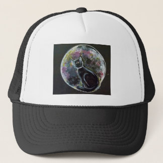 Cat in the Moon Trucker Hat