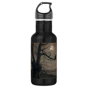 Cat in the Moonlight, Alexandre Steinlen 532 Ml Water Bottle