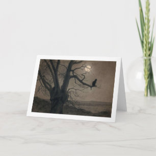 Cat in the Moonlight, , Alexandre Steinlen Card