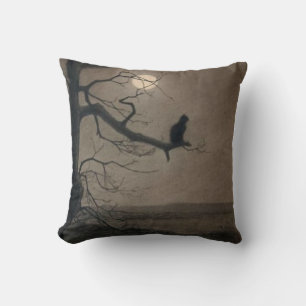 Cat in the Moonlight, Alexandre Steinlen Cushion