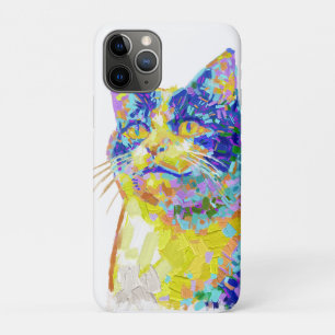 Cat in the Sunlight Button iPhone 11 Pro Case