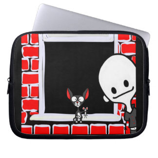 Cat in the Window Laptop Sleeve