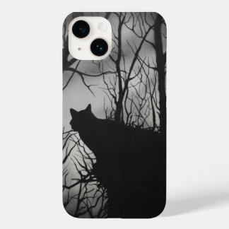 Cat in Tree T-shirt Case-Mate iPhone 14 Case