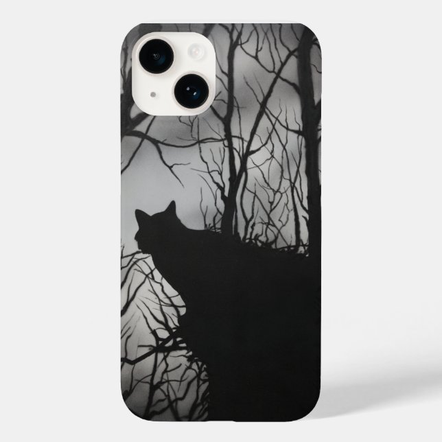 Cat in Tree T-shirt Case-Mate iPhone Case (Back)