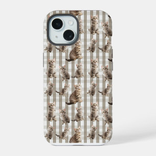 Cat iPhone 15 Phone Case