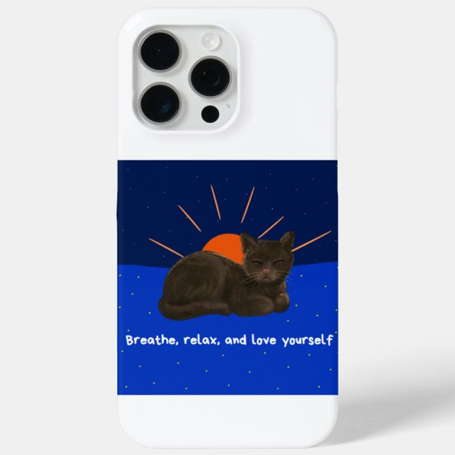 Cat iPhone 15 Pro Max Case  (Back)