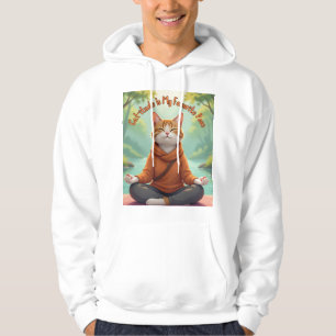 Cat-itude Is My Favourite Yoga Pose Hoodie