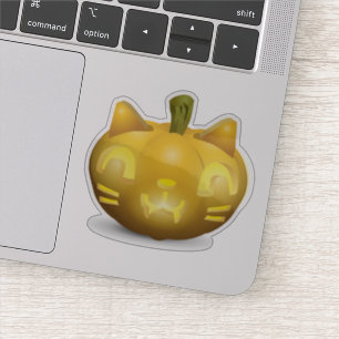 Cat Jack O Lantern