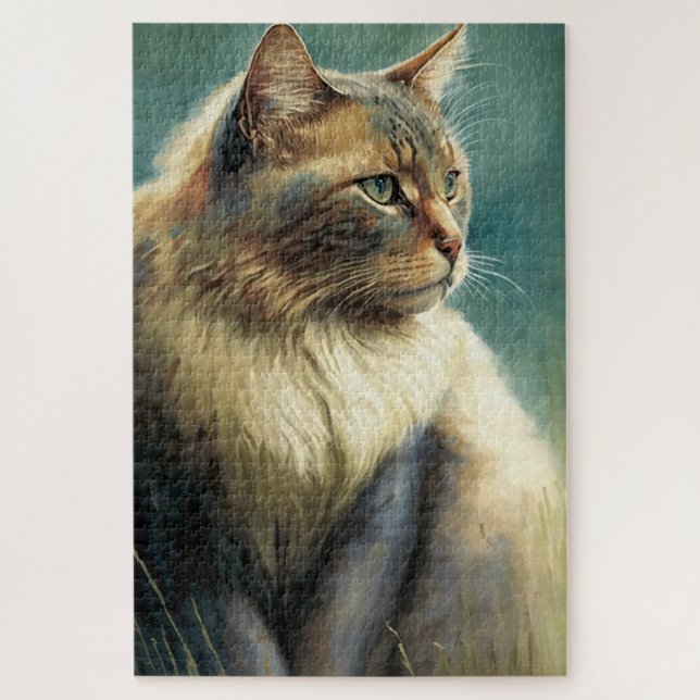 Cat Jigsaw Puzzle 1000 pieces (Vertical)