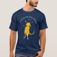 Cat Juggling Balls Custom Message Graphic