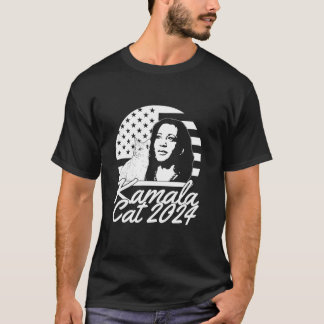 Cat Kamala Harris 2024 Vote For President Childles T-Shirt