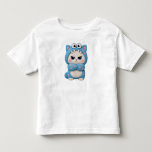 Cat Kawaii Patchwork Toddler T-Shirt