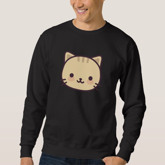 Cat Kawaii Sweatshirt (Front)