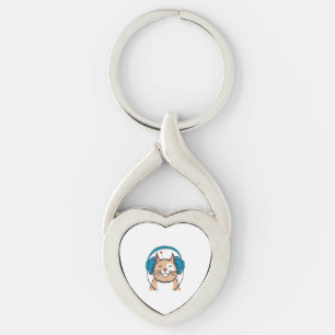 cat key ring
