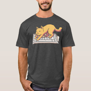 Cat Keyboard No Personal Space T-Shirt