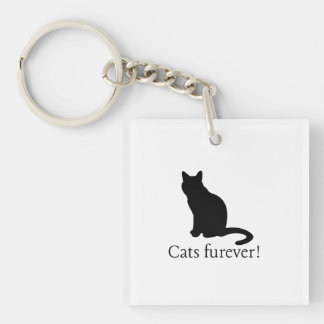Cat keychain