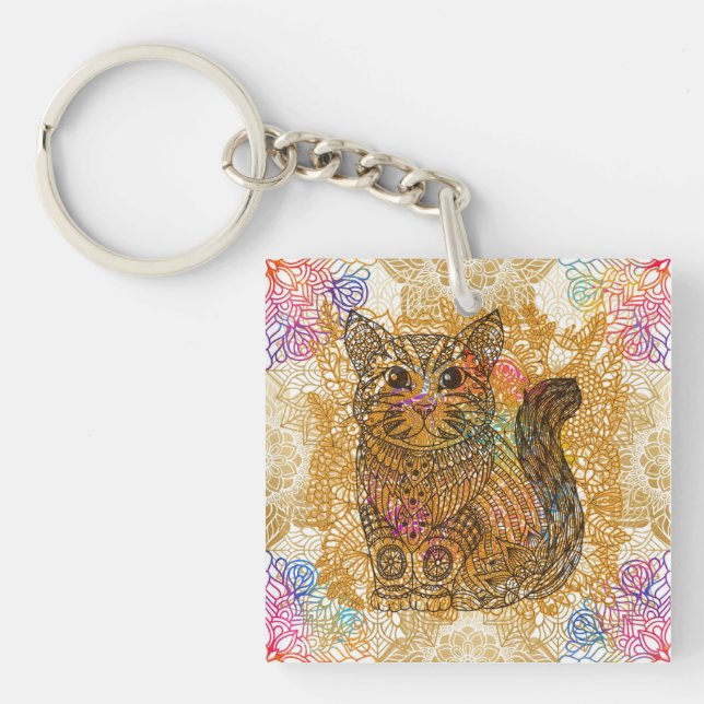Cat Keychain (Front)