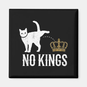Cat Kings in America Funny Political Cat Lady Cat Magnet