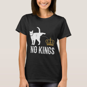Cat kings in america funny political cat lady cat T-Shirt