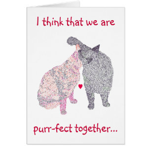 Cat Kiss, Marriage Proposal Card, Would you marry