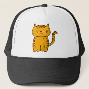 Cat Kitten Animal Feline Kitty Domestic Mammal Trucker Hat