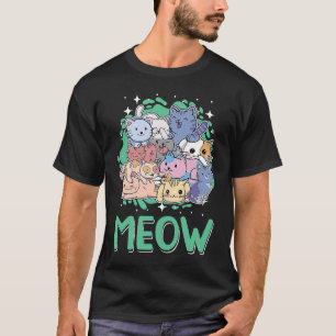 Cat Kitten Animal Pun Cat Mum T-Shirt