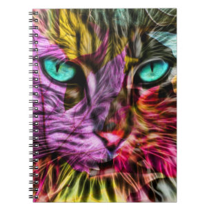 Cat Kitten Artsy Notebook