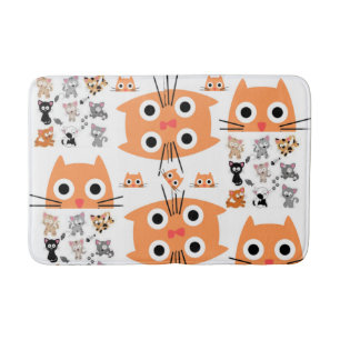 Cat Kitten Bathroom Bath Mat