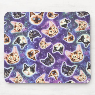 Cat Kitten face Mask pets animals mum kitty kitten Mouse Pad