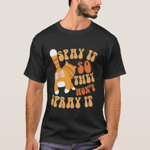 Cat kitten funny spay neuter humour veterinary cat T-Shirt