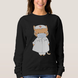 Cat Kitten Kitty Owner NICU Nurse Student Gift for Sweatshirt