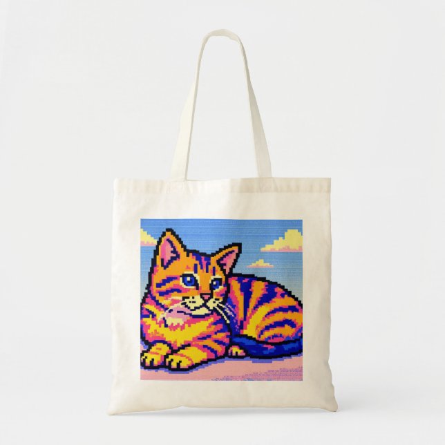 Cat, Kitten, Pet Tote Bag (Front)
