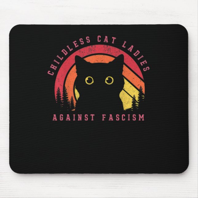 Cat Ladies 1  Mouse Pad (Front)