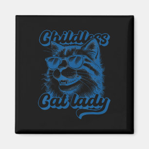 Cat Ladies Against Fascism 2 Magnet