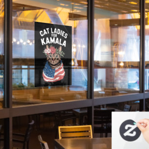 Cat Ladies For Kamala Cat Lady Harris Election