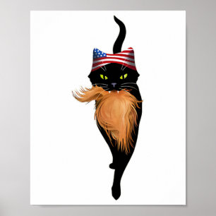 Cat Ladies For Kamala Funny Anti-trump Election 20 Poster