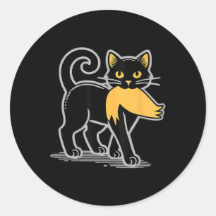 Cat Ladies For Kamala Harris Donald Trump 2024 Sar Classic Round Sticker