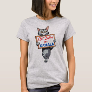 Cat ladies for kamala T-Shirt