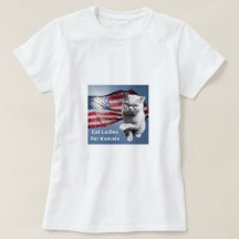 Cat Ladies for Kamala t-shirt