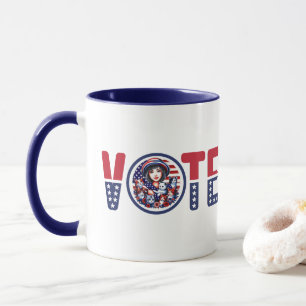 Cat Ladies for Kamala Vote Mug
