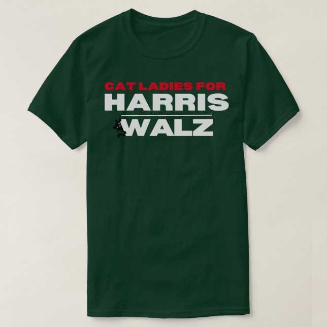Cat Ladies for  Walz TShirt (Design Front)