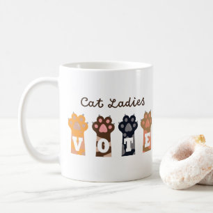 Cat Ladies Vote Tee Coffee Mug