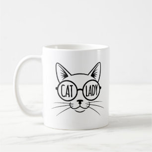 Cat Lady  Coffee Mug