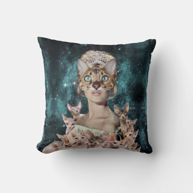 Cat Lady Cushion (Front)