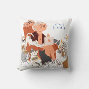 Cat Lady Cushion