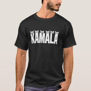 Cat Lady Fun Childless Cat Ladies for Kamala Harri T-Shirt