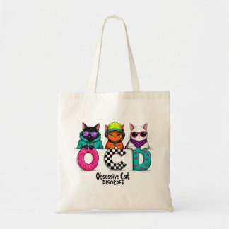 Cat Lady Gift - Obsessive Cat Disorder Tote Bag