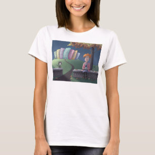 Cat Lady in the park T-Shirt